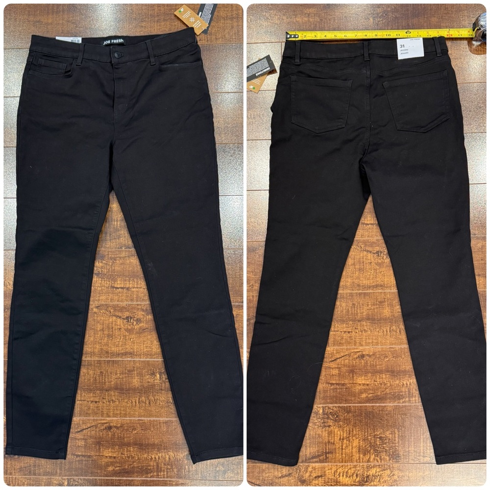 BNWT - Joe Fresh Women's Jeggings size 31, black